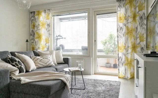 1br apartment in Kannelmäki with sauna