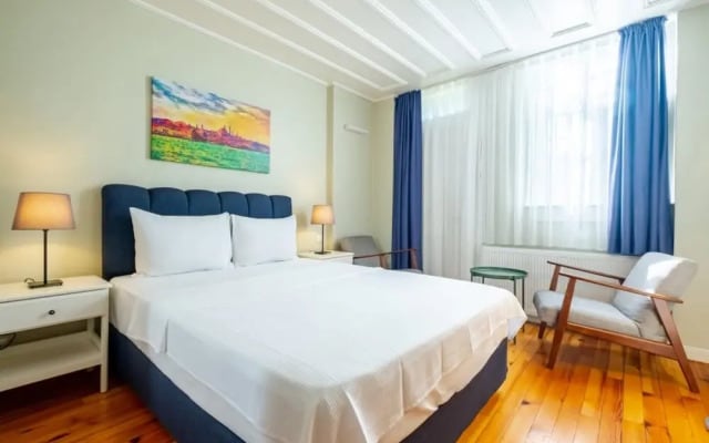 Flat With Backyard Near Taksim Square in Sisli
