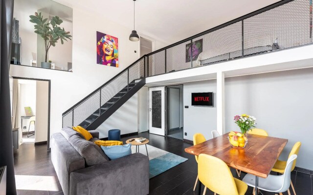 Stylish duplex Apartment in city center