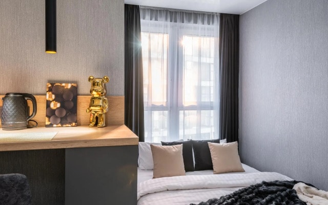 Bulbash Apartments (Бульбаш Апартаменты) на улице Лейтенанта Кижеватова 3В