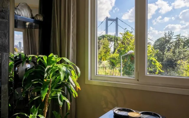 Bosphorus View Duplex w Terrace in Ortakoy