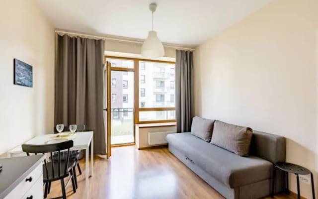 Žvėryno appartment-Self check-in-24-7-Free parking yard
