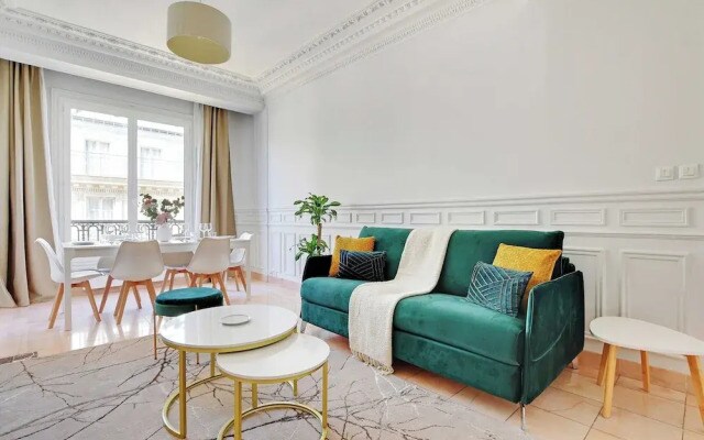 Modern Apartment - 2bd/4p - Louvre/marais