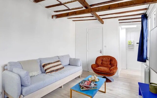 Chic 1BR Steps from Montorgueil