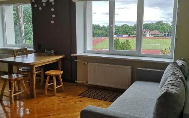 Gaišs studio tipa dzīvoklis Ventspils centrā