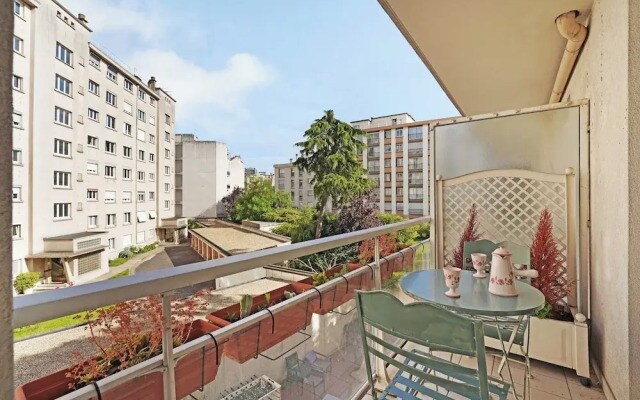 Charming Apartment -1br-2p- Boulogne-billancourt