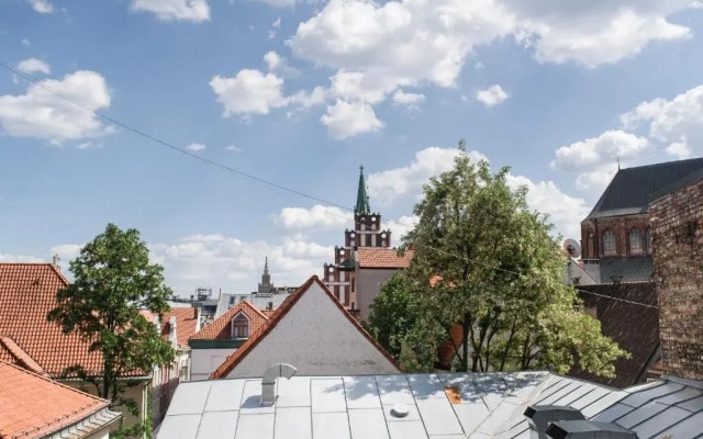 Cozy Studio Mansard Riga Old Town Aptartment, AC