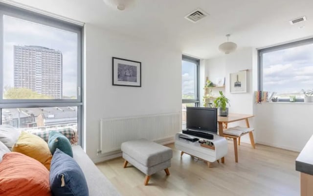 Funky 1BD High-rise Flat W/city Views, Angel!