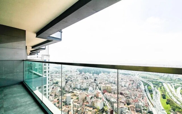 Chic And Scenic Studio Flat In Sisli