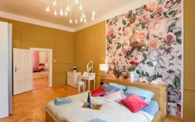Colorful Wenceslas Square Apartment