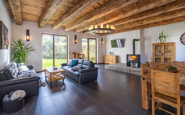Villa in Lesany With Sauna and Jacuzzi