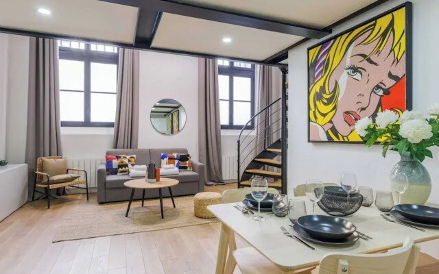 Parisian Duplex Cocoon in Saint-germain-des-pres