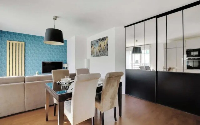 Cosy Apartment & Balcony -1br/4p- Levallois-perret