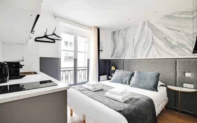 Modern Studio for 2P With A/C - Near Montmartre