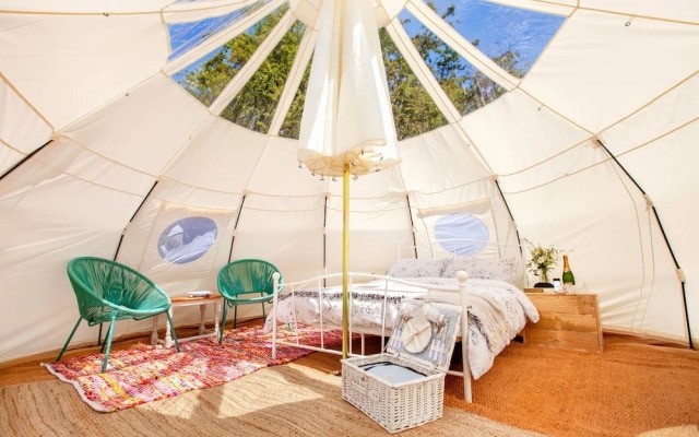 Stunning 1-bed Star Gazing Bell Tent Loughborough