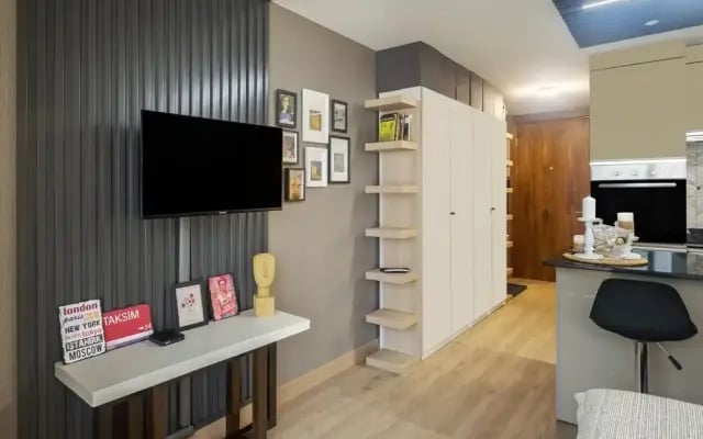 Modern Studio Residence Flat in Kartal