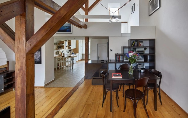 Sunlit Attic Loft in Vinohrady by Prague Days