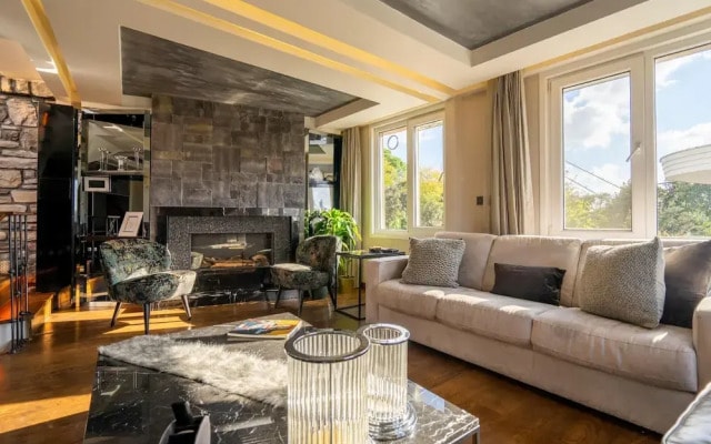 Bosphorus View Duplex w Terrace in Ortakoy