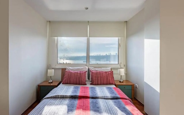 Cozy Apartment with Fascinating Bosphorus View in Uskudar