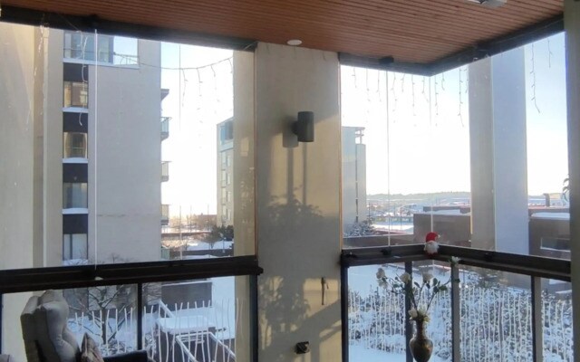 A luxurious aprtm with a sauna and terrace Netflix