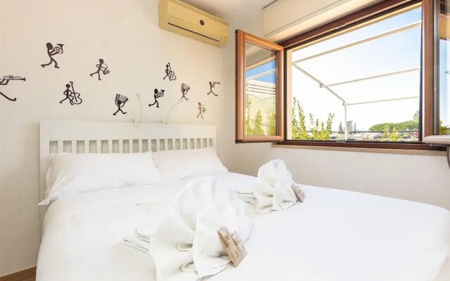 Rental in Rome San Pancrazio Penthouse