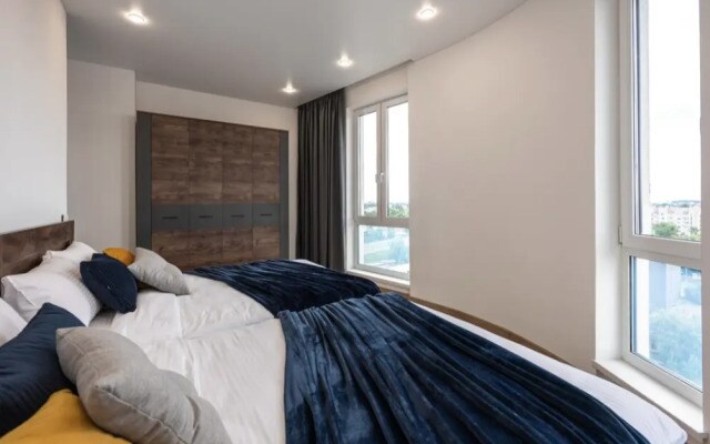 Apartments with panoramic views of the city of Kaliningrad