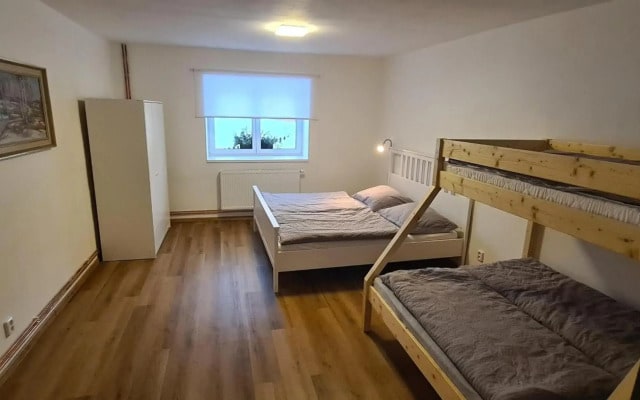 Chalupa Rochlitz s horkým koupacím sudem