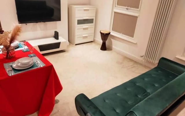 Stylish 1 Bedroom Flat for 3 Guest