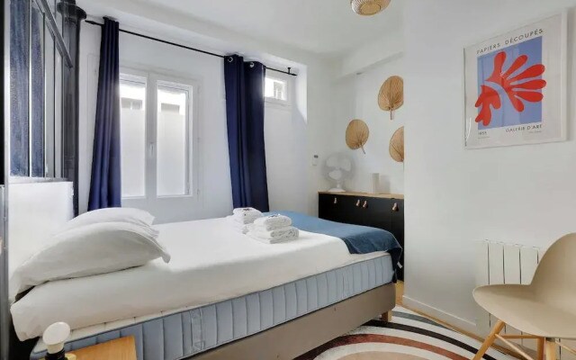 Spacious Apartment - 4br/10p Near Montmartre