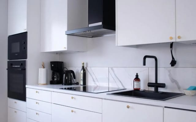 A stylish and quiet apartment in a great location