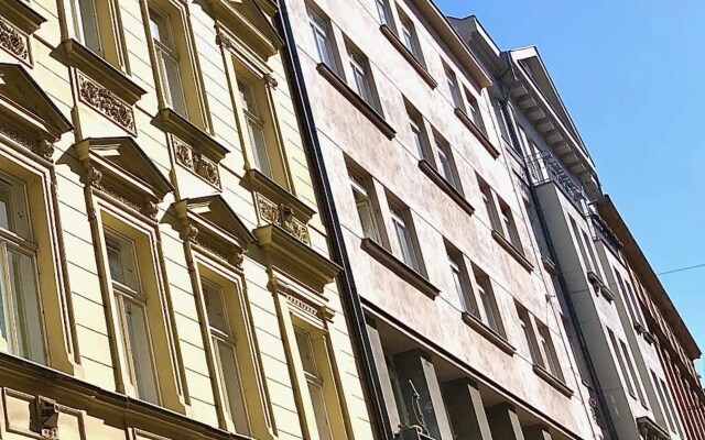 Duplex with quite terrace on Wenceslas sq.