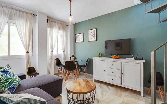 Apartamento Top Malaga cerca del Centro Histórico con parking