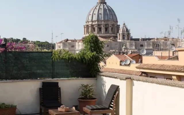 Rental In Rome St. Peter's View Terrace