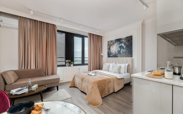 Апартаменты SMART LOFTS | Renaissance | Вид с 42 этажа | Бизнес-класс у метро Дмитровская