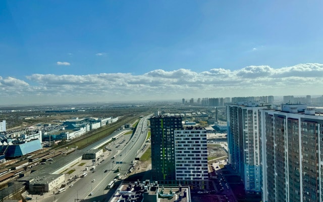 Апартаменты Панорамная Студия в 50 Метрах от Метро