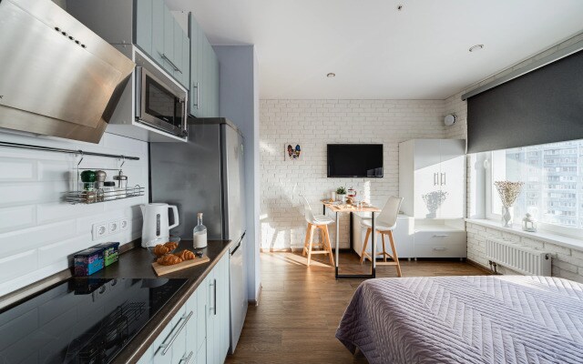 Апартаменты SMART LOFTS | Garden с видом на Останкинскую башню в новом ЖК рядом с метро
