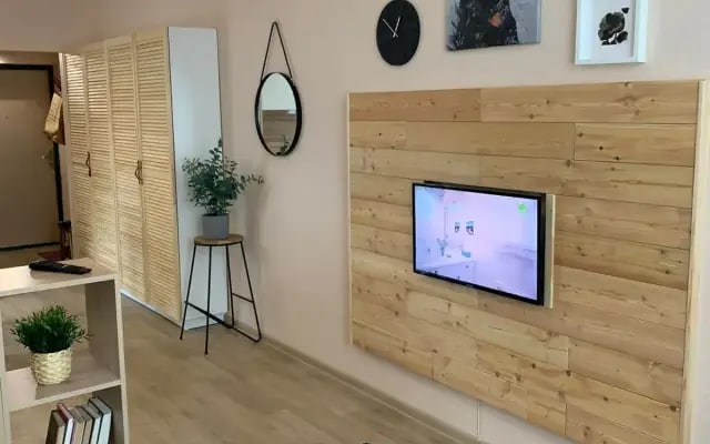 Квартира студия в эко стиле