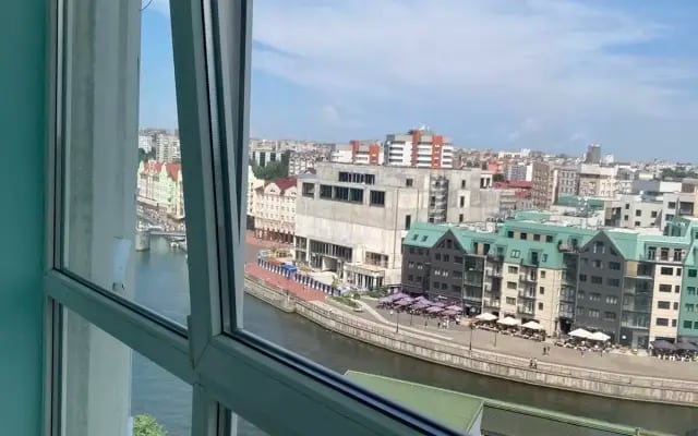Квартира 1-к квартира с видом на Рыбную Деревню