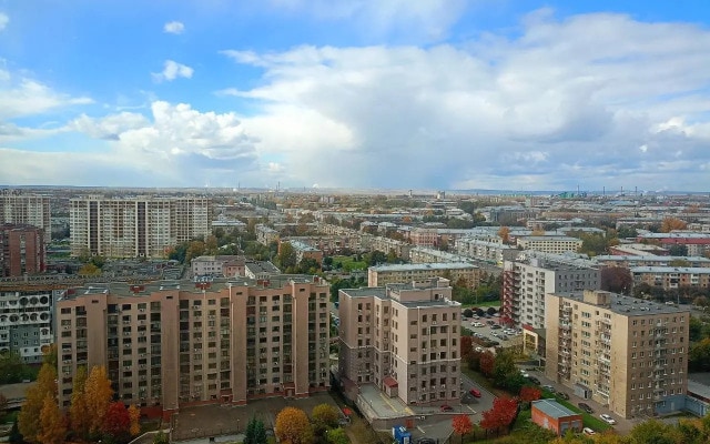 Квартира Студия на Большевистской с видом на город