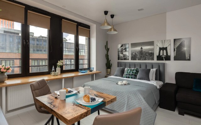 Апартаменты SMART LOFTS | Valencia | На 4 гостя у метро Дмитровская в ЖК бизнес-класса