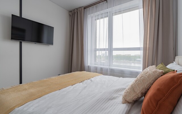 Квартира RoomyRoom Нева Потрясающий вид