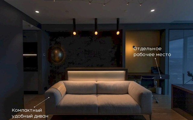Апартаменты Москва Сити 74 этаж Lux Studio