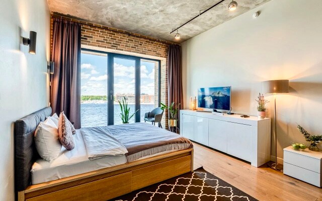 Апартаменты Panoramic Neva View Loft, High floor