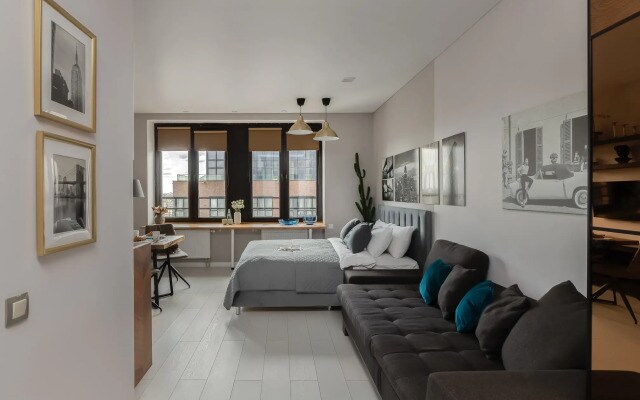 Апартаменты SMART LOFTS | Valencia | На 4 гостя у метро Дмитровская в ЖК бизнес-класса