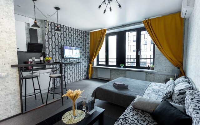 Апартаменты Lalapart Sunny Loft просторная студия в ЖК Савеловский Сити