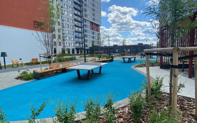 Квартира 1-к., 38,6 м², 2 кровати