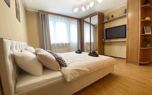 Квартира Top Rooms: Однокомнатная у метро Дубровка