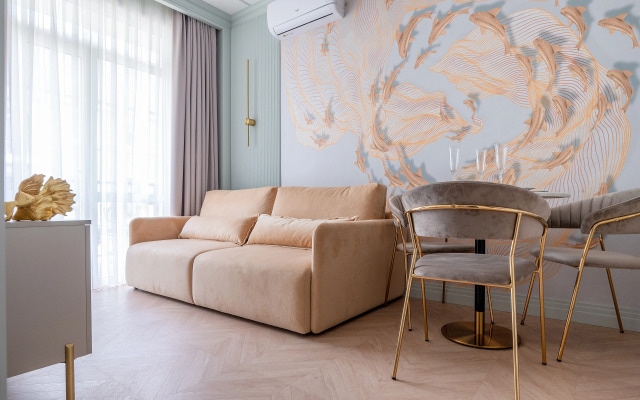 Апартаменты Red Apartments Арт Лайт Сити Апартамент Корелли