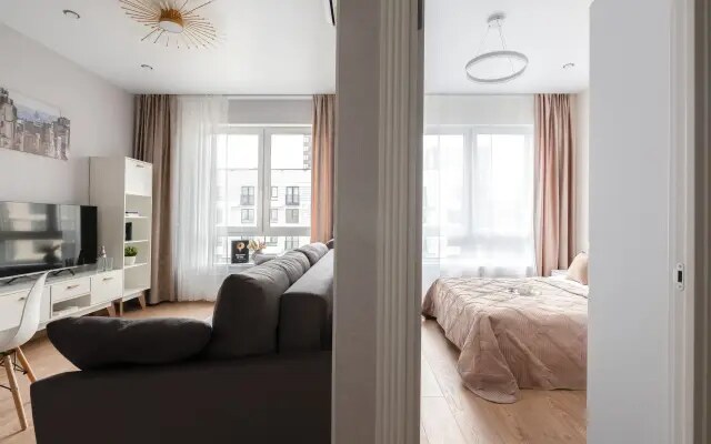 Апартаменты SMART LOFTS | Tulip | Отдельная спальня | Рядом с м Стадион Спартак и Крокус