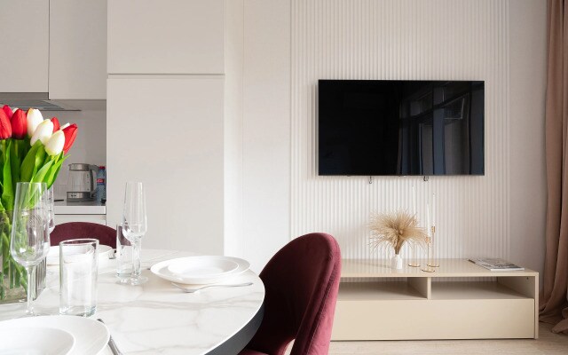 Апартаменты Red Apartment Светлана Парк Элис